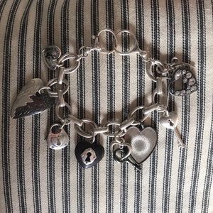 Fossil Love charm bracelet